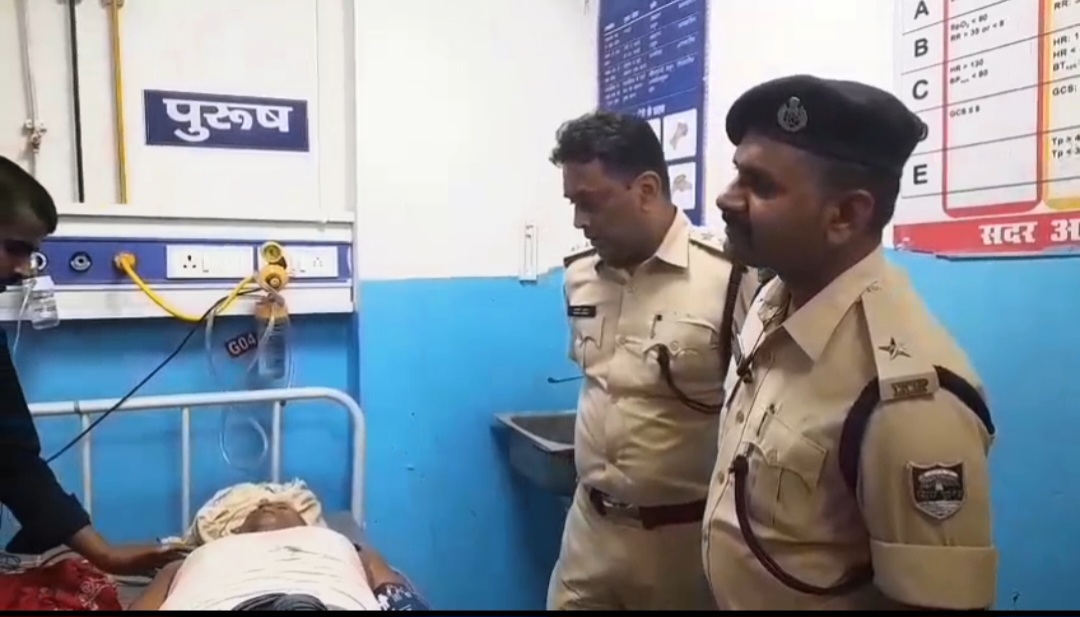 जमीनी विवाद में बदमाशों ने जमकर की गोलीबारी, दो जख्मी